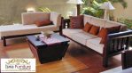 Jual Set Kursi Sofa Tamu Minimalis Jati Solid Termurah