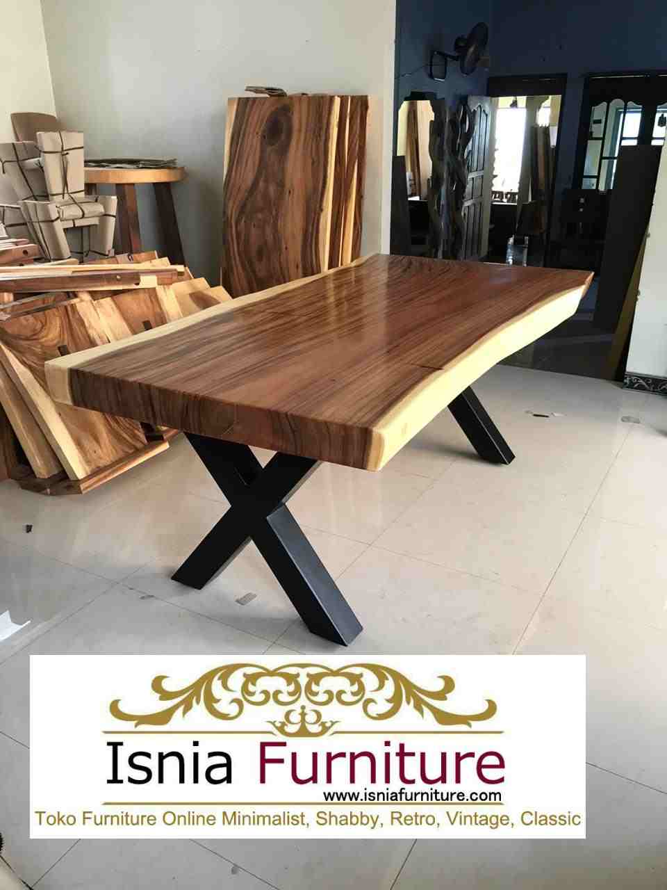 suar-dining-table Furniture Kayu Trembesi Solid