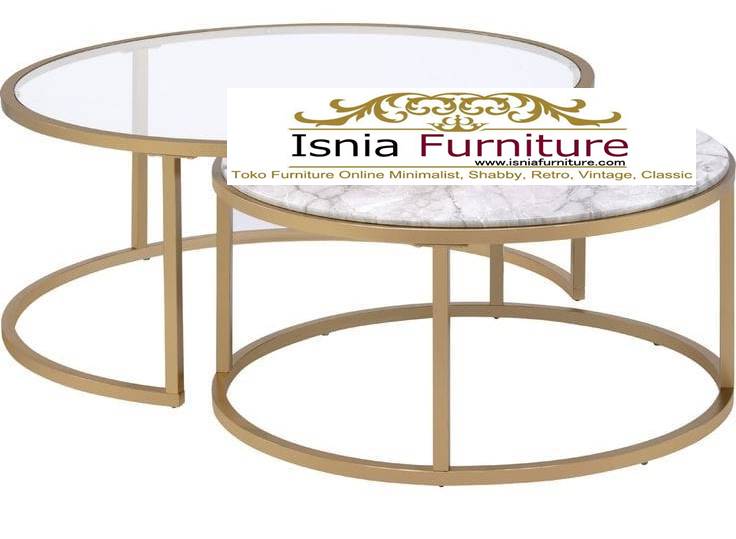 meja-marmer-bundar-desain-kaki-kayu-unik Meja Marmer Bundar Harga Murah Terlaris Berkualitas