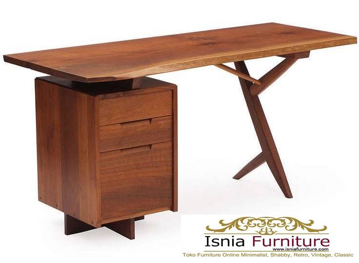 meja-kantor-kerja-kayu-jati-solid-model-paling-unik-adanya-desain-laci-unik Meja Kantor Kerja Kayu Solid Desain Modern Terlaris