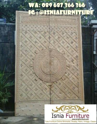 pintu-masjid-nabawi-kayu-jati-ukiran-minimalis Jual Pintu Masjid Nabawi Kayu Jati Terbaru Terlaris