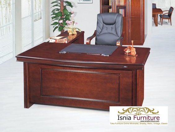 75ce68dc4b87b5c0c5b5833a9068e2ab Jual Meja Kantor Direktur Desain Simple Jati Solid Harga Murah Terbaik