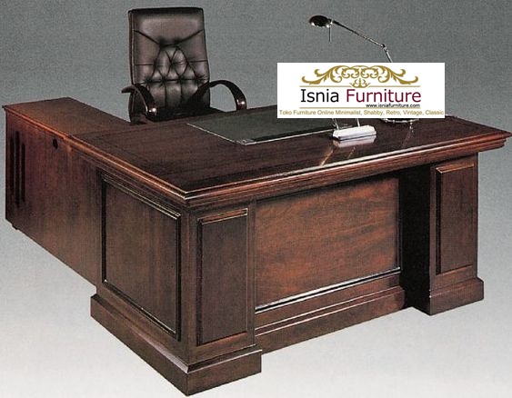 75ce68dc4b87b5c0c5b5833a9068e2ab Jual Meja Kantor Direktur Desain Simple Jati Solid Harga Murah Terbaik