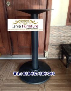 Kaki Meja Bulat Besi