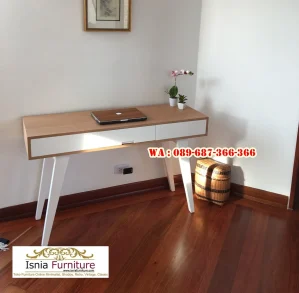 Meja Konsol Kayu Jati Minimalis
