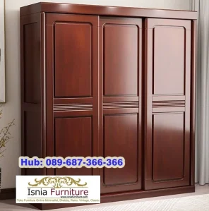 Lemari Pakaian Kayu Jati