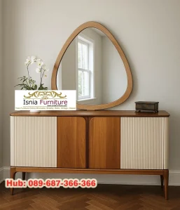 Buffet Minimalis Kayu Jati
