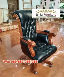 Kursi Kantor Kulit Asli