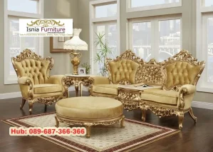 Kursi Sofa Tamu Ukiran