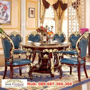 Meja Makan Kayu Jati Mewah