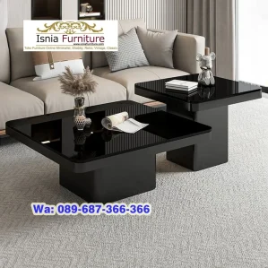 Meja Tamu Marmer Kotak