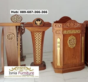 Jual Podium Masjid Solo Minimalis