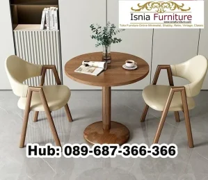 Jual Set Kursi Cafe Meja Bulat