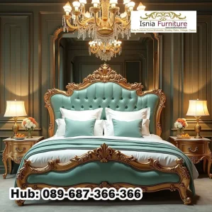 Jual Tempat Tidur Mewah Kayu Jati