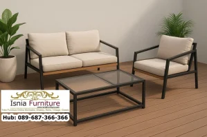 Kursi Tamu Besi Hollow