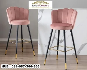 Kursi Bar Velvet