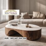 Meja Tamu Kayu Modern