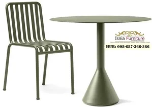 Model Set Kursi Cafe Besi