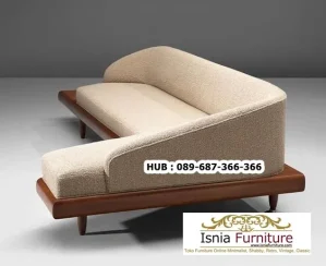 Sofa L Lengkung Halus