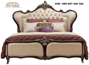 Jual Tempat Tidur Kayu Jati Mewah Klasik Kediri