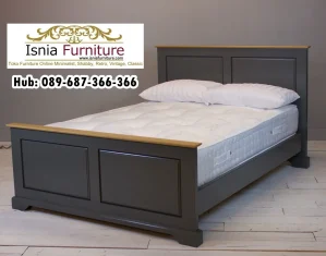 Jual Tempat Tidur Kediri Bahan Kayu Jati Asli