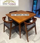 Meja Cafe Set Persegi Minimais Terbaru