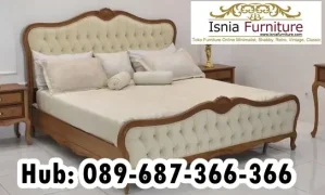 Tempat Tidur Kayu Jati Gresik Mewah