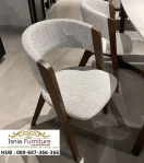 Jual Kursi Makan Kayu Upholstery Elegan