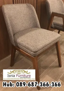 Jual Kursi Makan Rangka Kayu Multifungsi