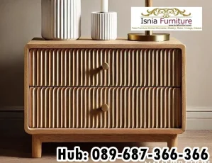 Jual Meja Nakas Minimalis Material Kayu Jati Jember