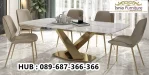 Meja Makan Marmer Solid Model Terbaru
