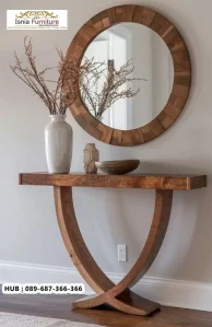 Model Meja Konsul Kayu Jati Solo