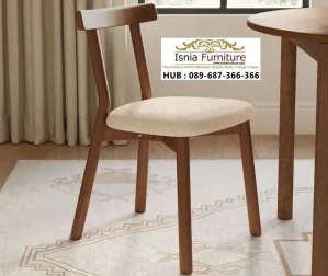 Jual Kursi Makan Kayu Retro Sandaran Minimalis