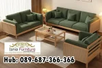 Jual Kursi Sofa Kayu Mix Rotan