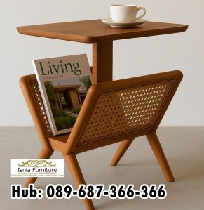 Jual Meja Sudut Kayu Multifungsi