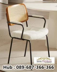 Kursi Rotan Multifungsi Kaki Besi