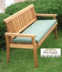 Bangku Kayu Jati Minimalis Dudukan Asri