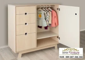 Jual Lemari Pakaian Anak Modern Minimalis