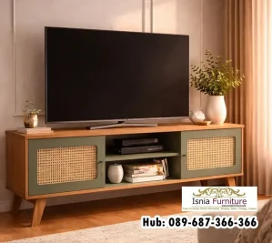 Jual Meja Tv Material Kayu Jati Vintage