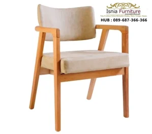 Kursi Cafe Kayu Bantalan Jok Premium