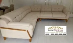 Kursi Sofa L-Shape Premium Jati Klasik