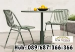 Meja Kursi Cafe Outdoor Besi