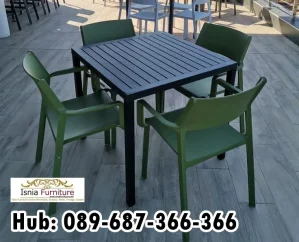 Meja Kursi Cafe Outdoor Minimalis