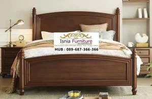 Tempat Tidur Kayu Ukuran 120×200