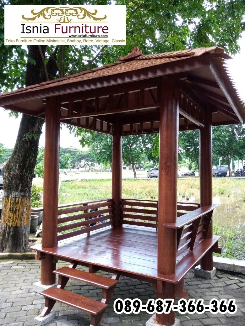 Gazebo-Jati-Terbaik-Jepara Gazebo Jati Terbaik Jepara
