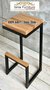 Kursi Bar Jati Mono Frame Bali