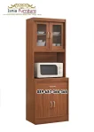 Lemari Dapur Retro Rustic Palembang