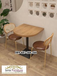 Meja Cafe Bohemian Rotan Jakarta