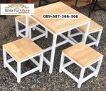 Kursi Cafe Kayu Besi Madura