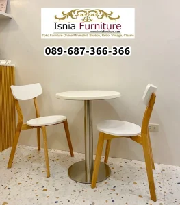Meja Kursi Cafe White Banjarmasin
